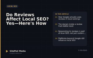Do Reviews Affect Local SEO? Yes—Here's How