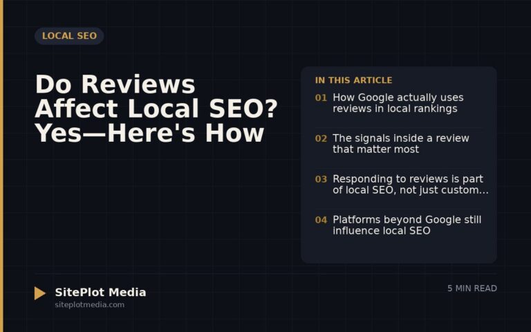 Do Reviews Affect Local SEO? Yes—Here's How