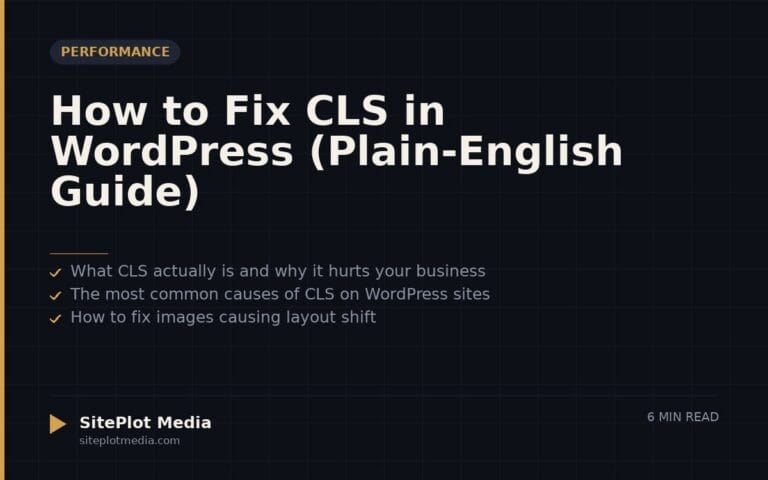 How to Fix CLS in WordPress (Plain-English Guide)