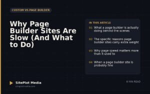Why Page Builder Sites Are Slow (And What to Do)